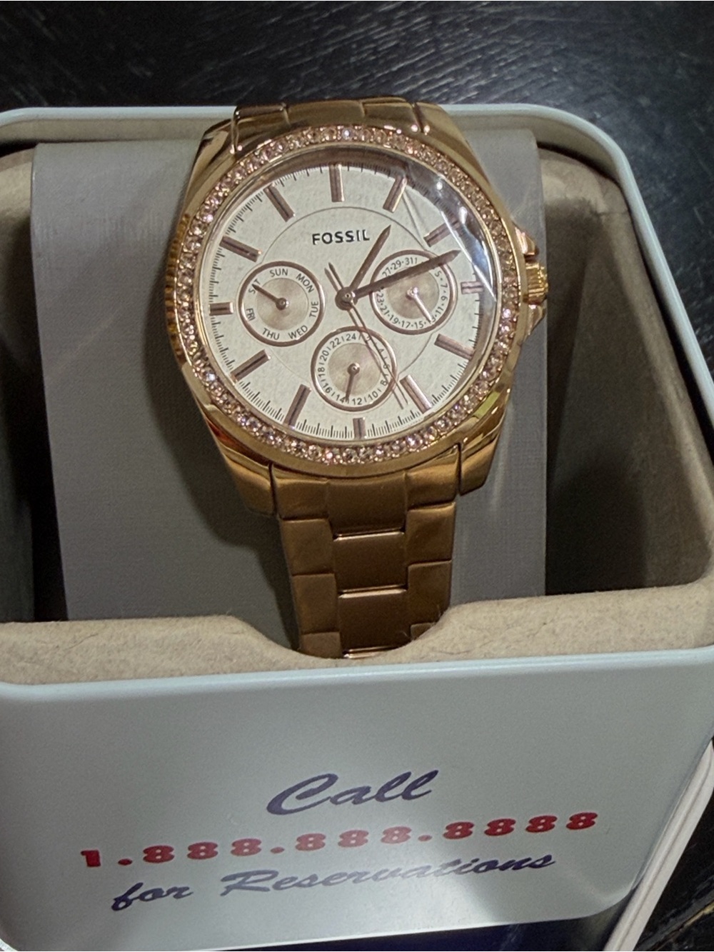 Fossil Rose Gold Women’s Watch
